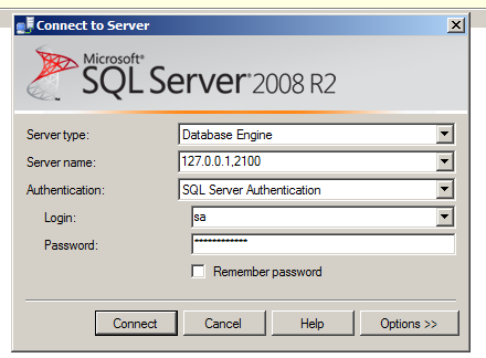 Connecting to SqlExpress over a secure SSH Tunnel